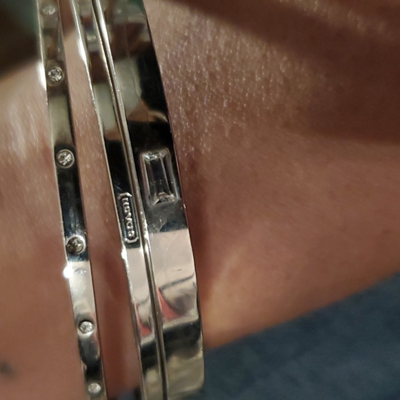 Coach 3 piece bangle set - Picture 3 of 3
